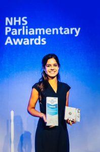 Dr Devina Maru NHS Parliamentary Awards Rising Star