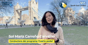 Screenshot of video of Sol Maria Carreno Carvalho