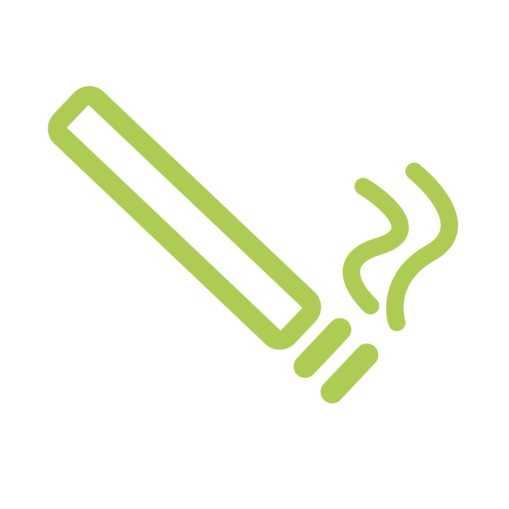 Icon of a cigarette